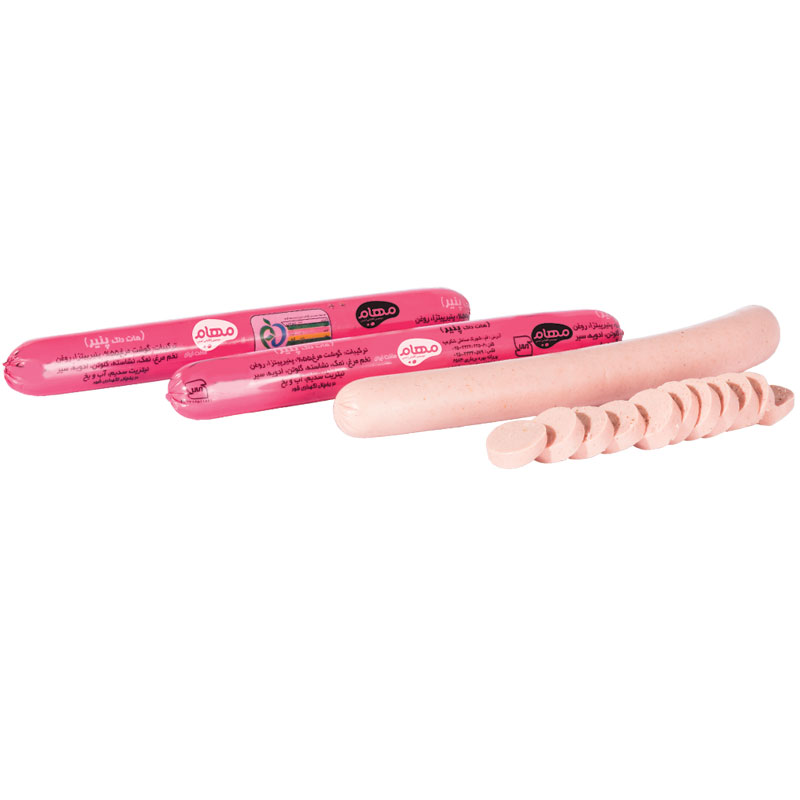 سوسیس هاتداگ پنیر 55% مهام